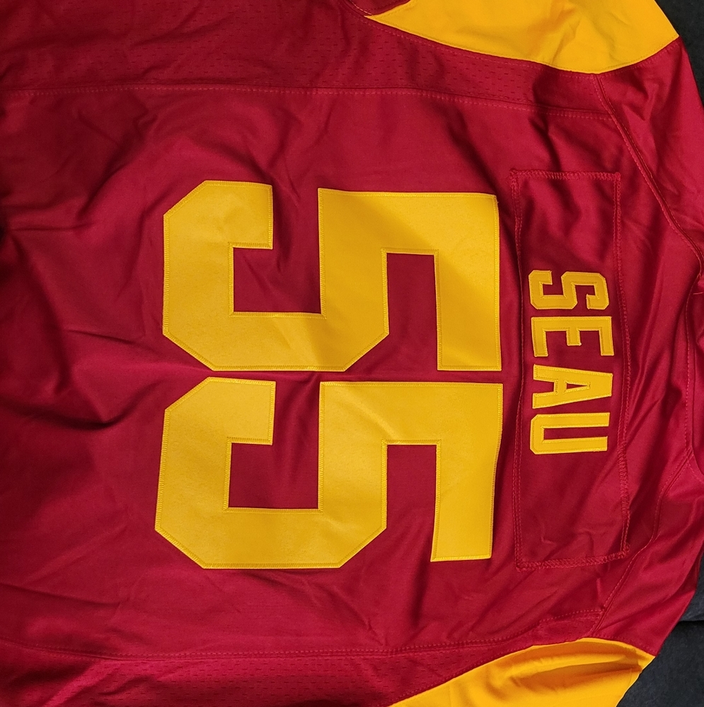 Rare Junior Seau USC Jersey